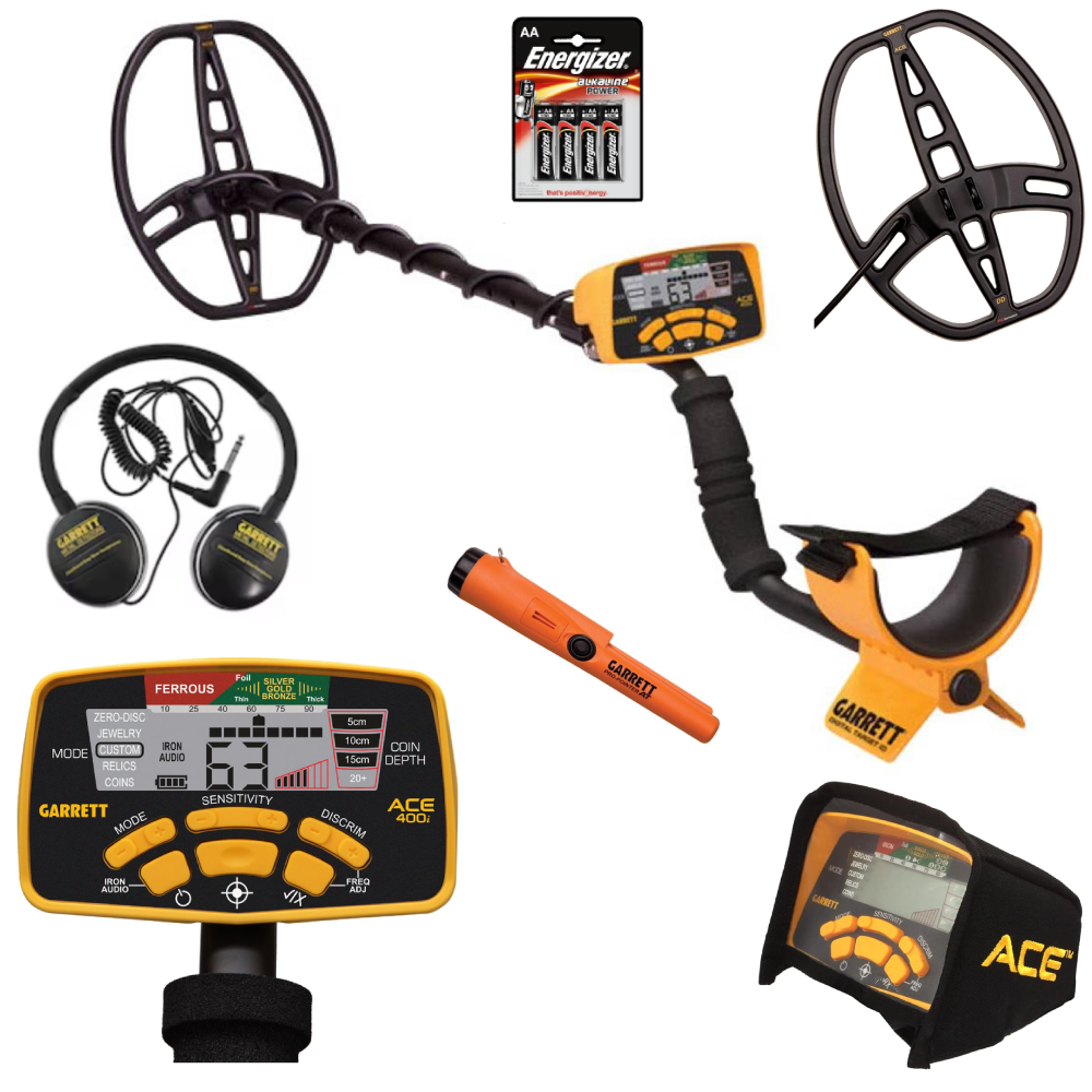 Garrett Ace 400i + zestaw